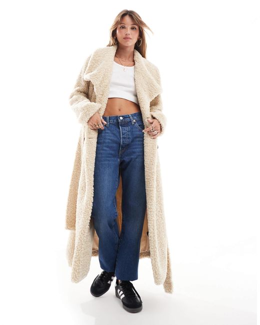 Pretty Lavish Blue – teddymantel