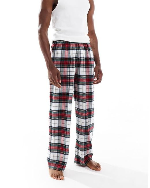 ASOS White Lounge Bottoms for men