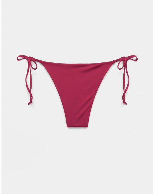 Pull&Bear Red Bikini Bottoms