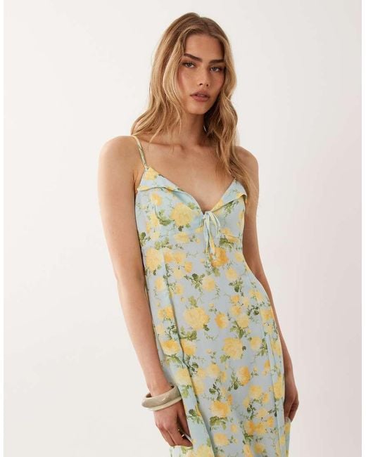 Miss Selfridge Natural Summer Cami Maxi Dress