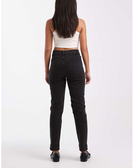 New Look Black Mom Jean