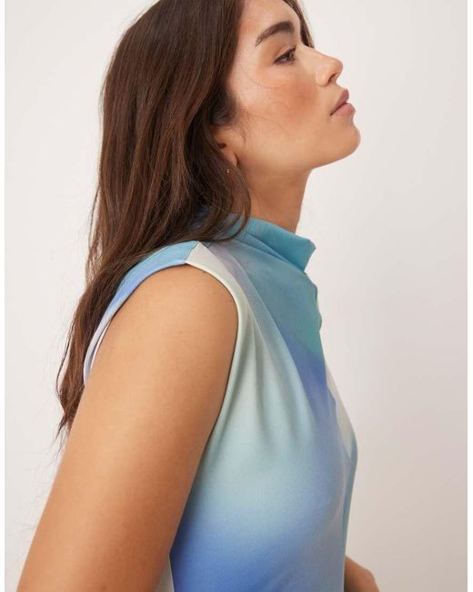 ASOS Blue Midi Dress