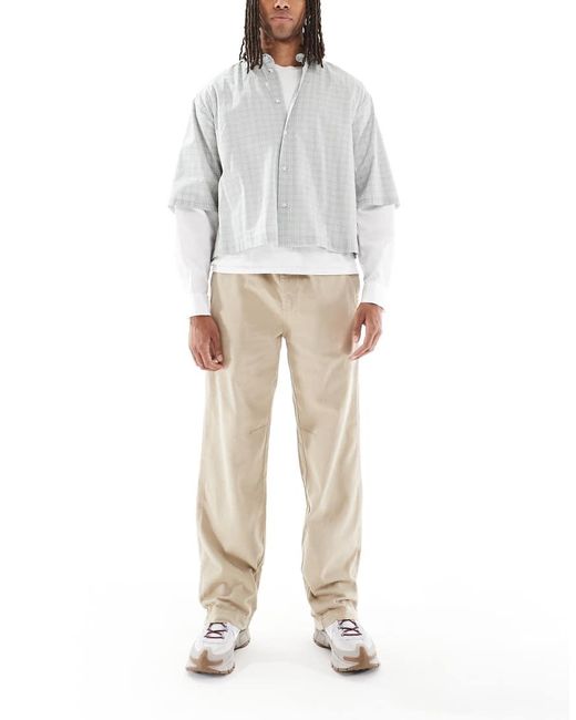 Cotton On White baggy Casual Pants for men