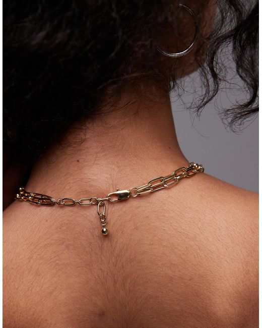 TOPSHOP Brown – nala – e halskette mit anhängern