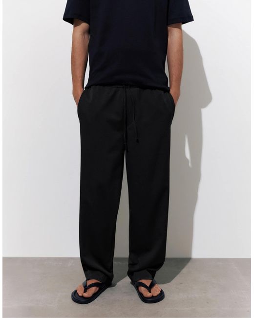 Pull&Bear – jogginghose in Black für Herren
