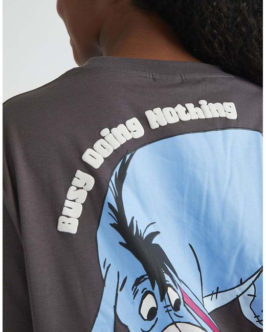 Skinnydip London Gray London Winnie The Pooh Eeyore T-Shirt