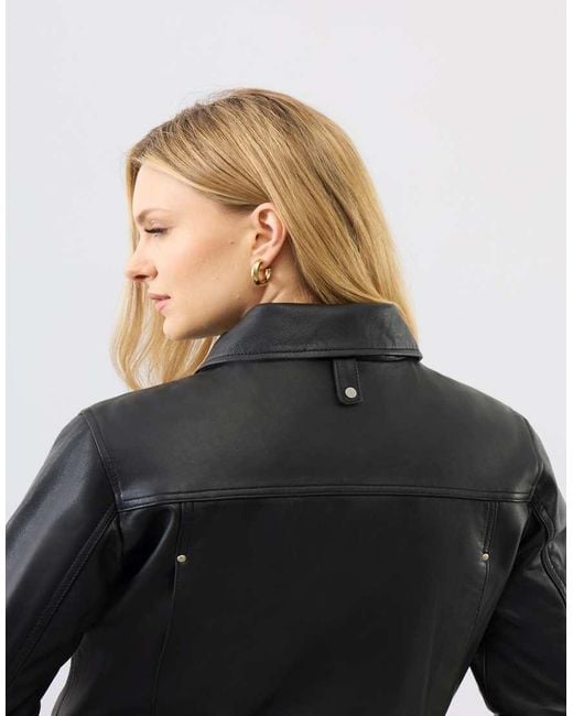 Bolongaro Trevor Black Real Leather Lexi Trucker