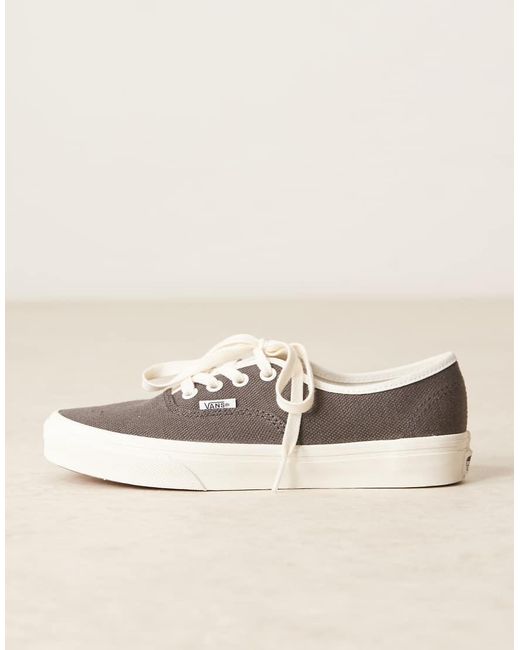 Vans Natural Authentic Linen Trainers