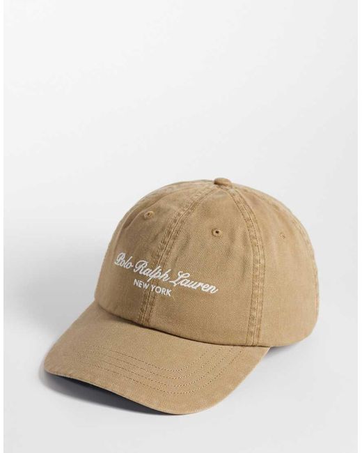 Polo Ralph Lauren Natural Script Logo Cap for men
