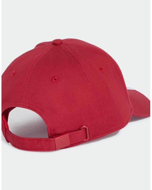 Adidas Originals Red Liverpool Fc Baseball Cap