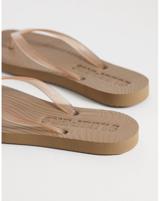 Sleeper Natural Tapered Flip Flops
