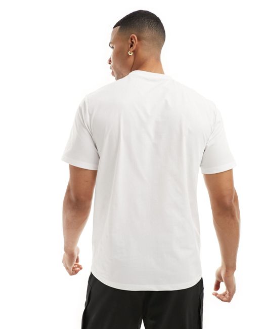 T-shirt da allenamento quick dry acceso antiumidità di ASOS 4505 in White da Uomo