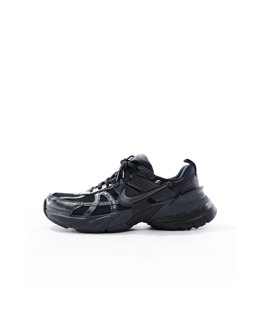 V2k run - sneakers nere e grigio chiaro di Nike in Black