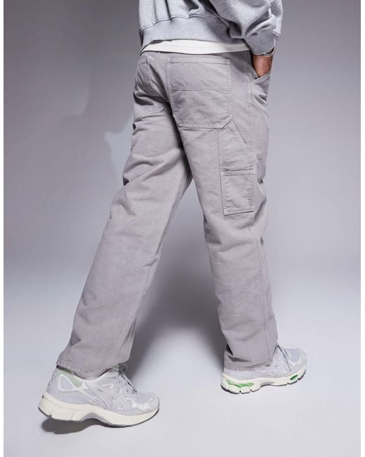 HUGO Gray Getro Pants for men