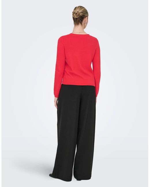 ONLY Red – strickpullover