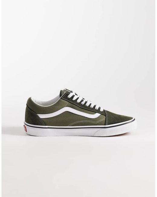Vans Green Old Skool Trainers for men