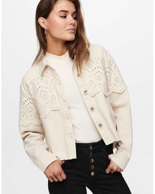Veste - rayon ONLY en coloris Natural