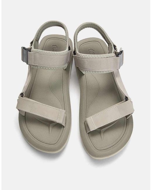 Sandali Con Listini Écru di Pull&Bear in White da Uomo