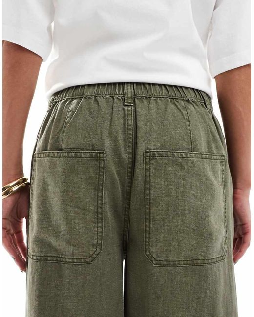 Jeans Morbidi A Fondo Ambio di ASOS in Green