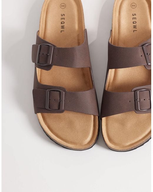 SEQWL – molsen – sandalen in Brown für Herren