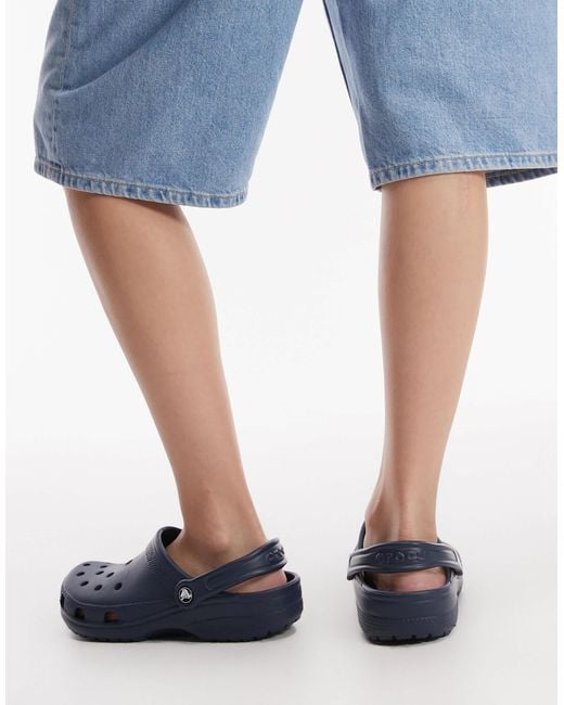 CROCSTM Blue Classic Clogs