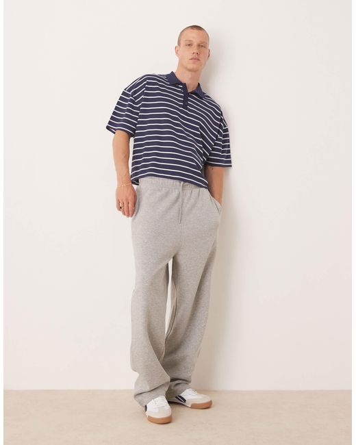 ASOS – essentials – jogginghose in Blue für Herren