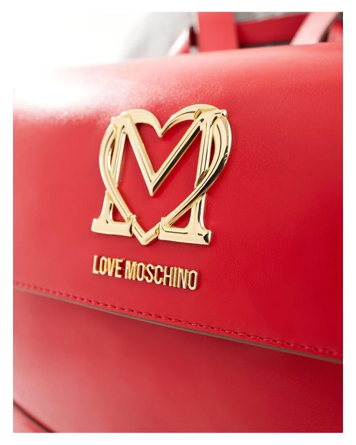 Zaino di Love Moschino in Red