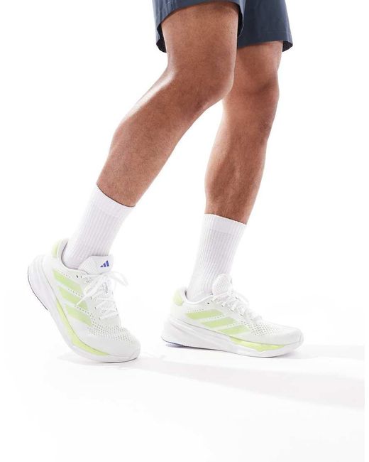 Zapatillas De Deporte Blancas Y Verde Lima Supernova Stride 2 De Adidas Running Adidas Originals de hombre de color White