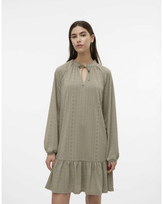 Robe - laurier Vero Moda en coloris Natural