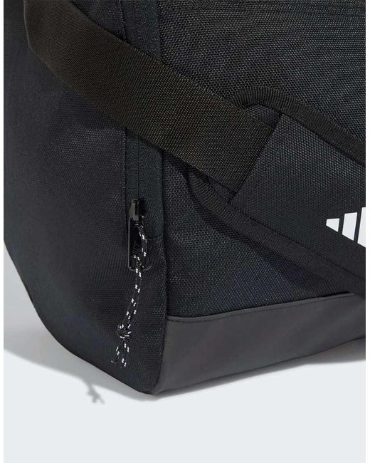 Adidas Originals Black 3 Stripes Weekender Duffel Bag Medium
