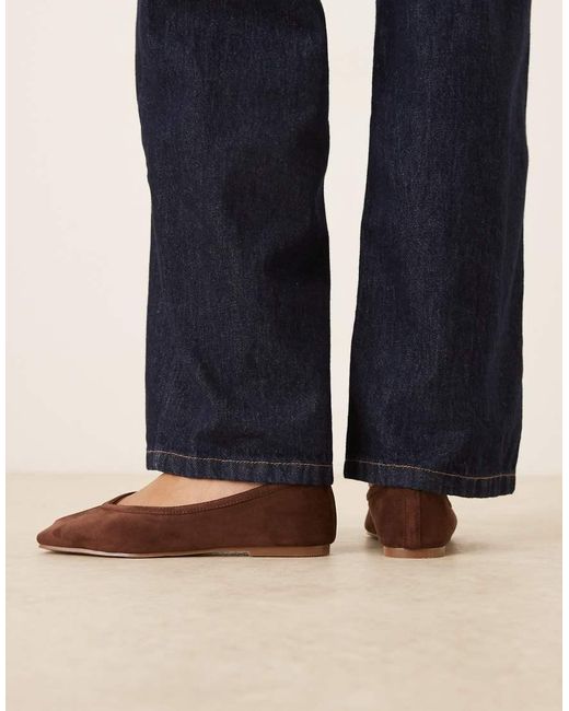 Raid Blue Maryana Ballet Flats