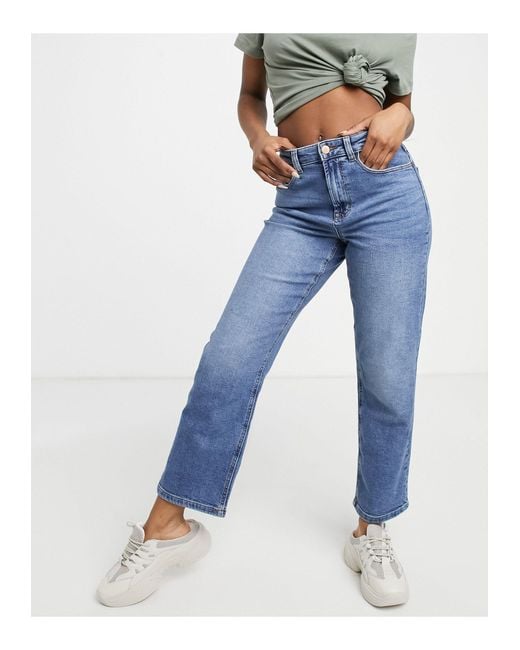 Denim Megan Wide Straight Leg Jeans 