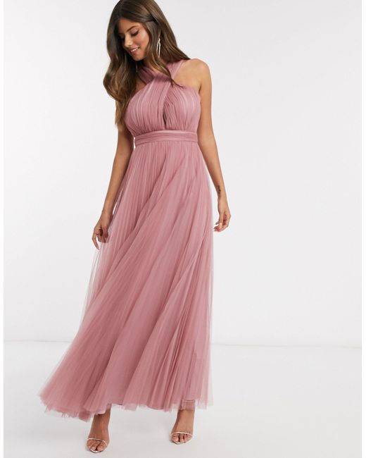 halter cross dress