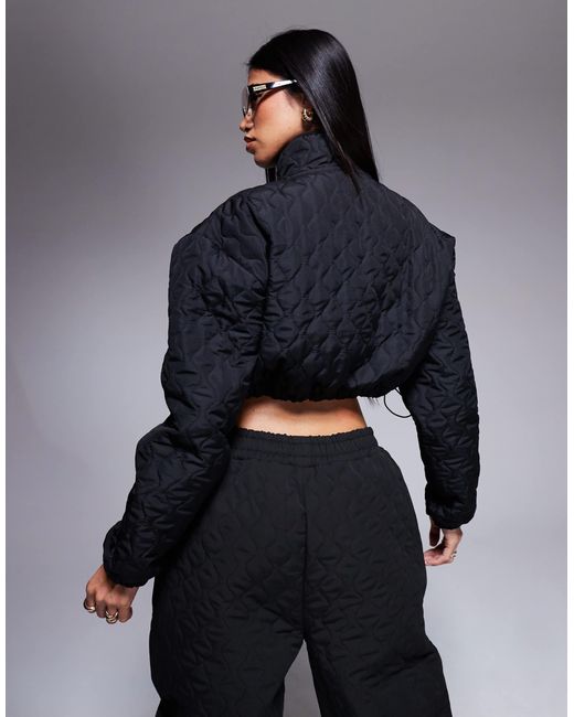 ASOS Black Weekend collective – gesteppte nylon-schlupfjacke