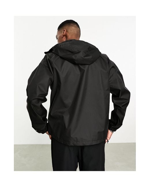 The North Face Black Elements Waterproof Zip Up Hooded Jacket for men