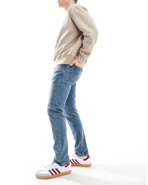 Polo Ralph Lauren Blue Sullivan Icon Logo Back Pocket Slim Fit Jeans for men