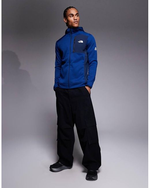 The North Face Blue Mountain Athletics Full Zip Fleece Jacket for men