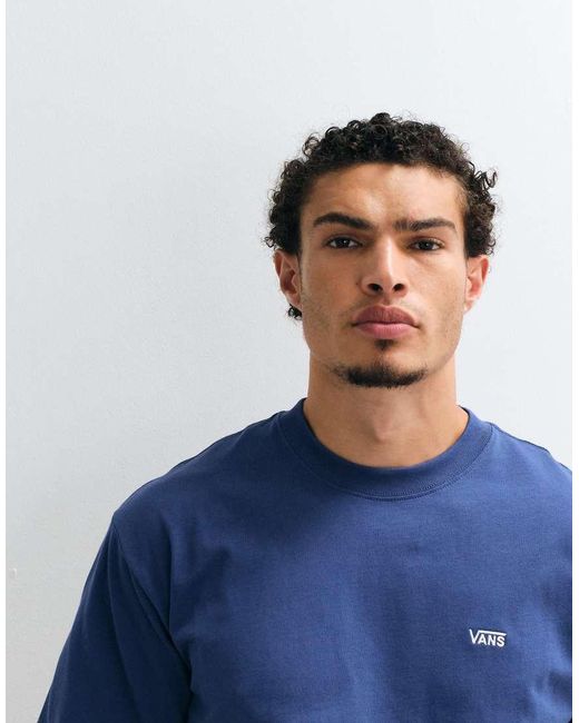 Vans Blue Left Chest Ii Loose T-Shirt for men