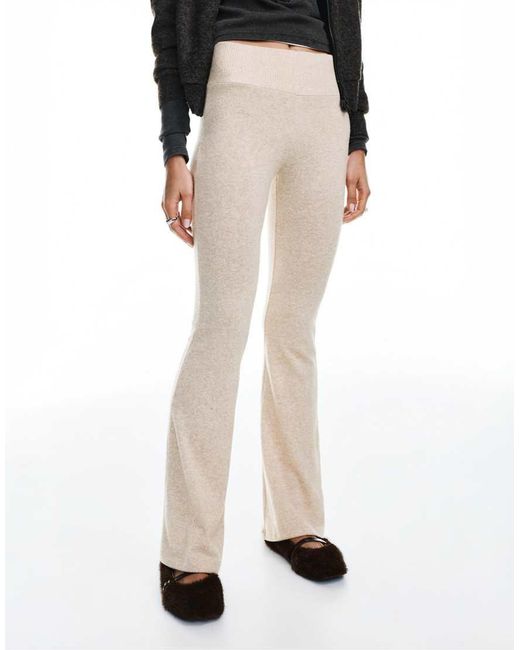 Pull&Bear Black Flared Trousers