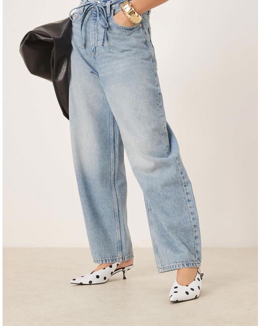 ASOS Brown Sydney Slingback Kitten Heel Shoes