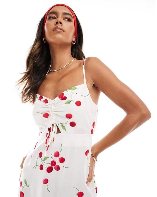 Cherry bodycon dress hot sale