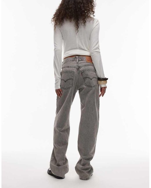 Vaqueros Holgados Con Lavado A La Piedra '94 De -Neutro Levi's de color Gray