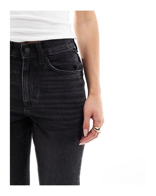ASOS White Asos Design Petite 90s Straight Jean