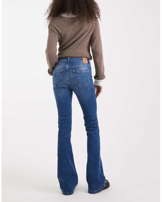 ONLY Flared Jeans in het Blue