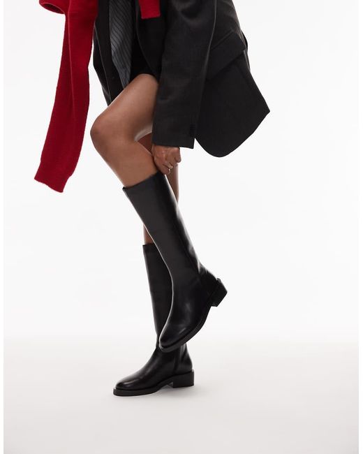 Tony Bianco Black Torres Riding Knee Boots