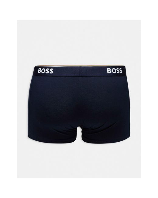 Boss Blue 3 Pack Power Trunks for men