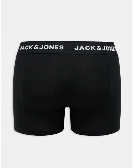Jack & Jones Blue 5 Pack Trunks for men