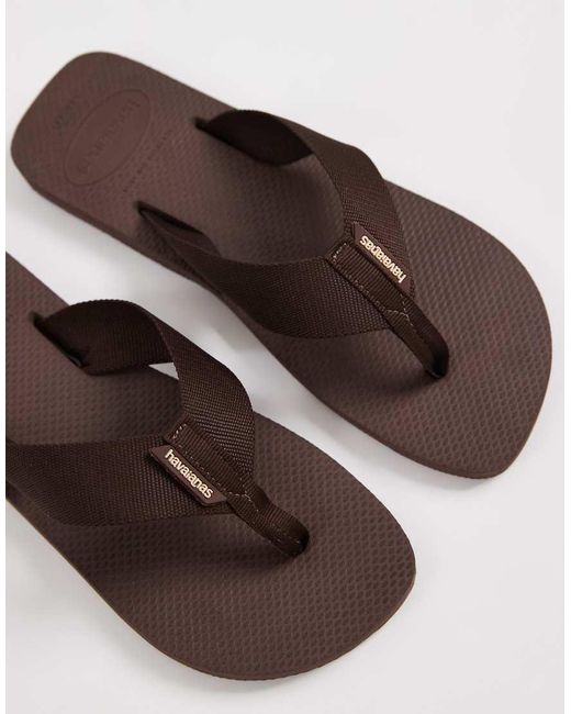 Havaianas Urban Basic in het Brown voor heren