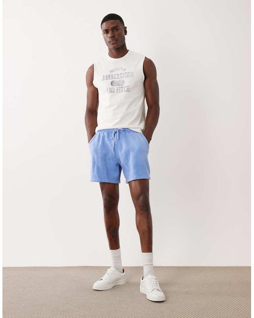 Abercrombie & Fitch Essentials in het Blue voor heren