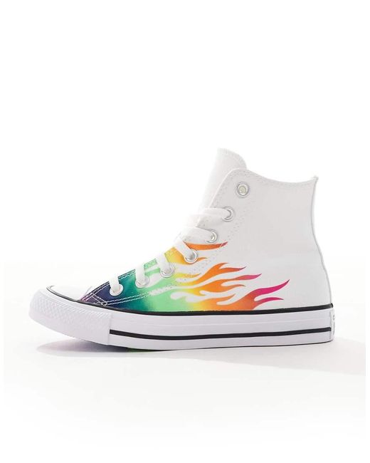 Chuck Taylor All Star Pride Hi di Converse in White